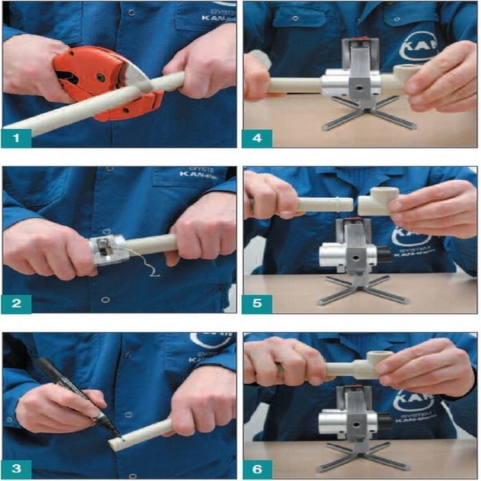 Монтаж полипропиленовых труб своими руками: видео инструкция