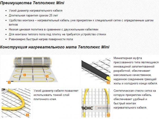 Как рассчитать теплый пол электрический